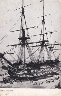 H.M.S. VICTORY, PORTSMOUTH HISTORISCHES DOCKLAND, PORTSMOUTH ~ UNBESENDET