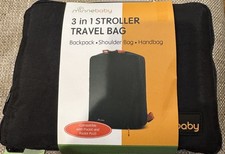 GB 616230037 Pockit Lightweight Stroller with Travel Bag - Black