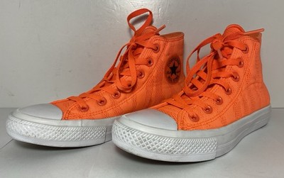 Converse Chuck Taylor All Star II Hi Shield Lycra Orange Women s Size US 7.5