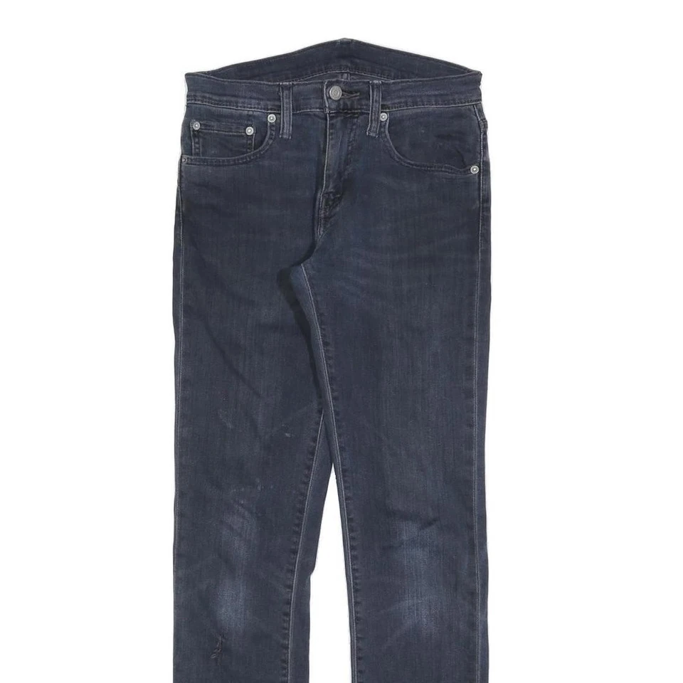 LEVI'S 511 Slim Mens Jeans Blue Slim Straight Denim Medium W28 L32 Stylish - Image 2 of 4