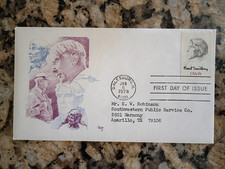 US FDC # 1731 13c Carl Sandburg Marg   1978