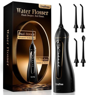 Oralfree irrigador dental limpiador dental portatil inalambrico recargable