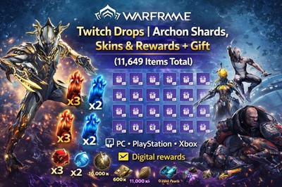 Share Warframe   TW Drops | Archon Shards, Skins & Rewards + Gift (11,649 It