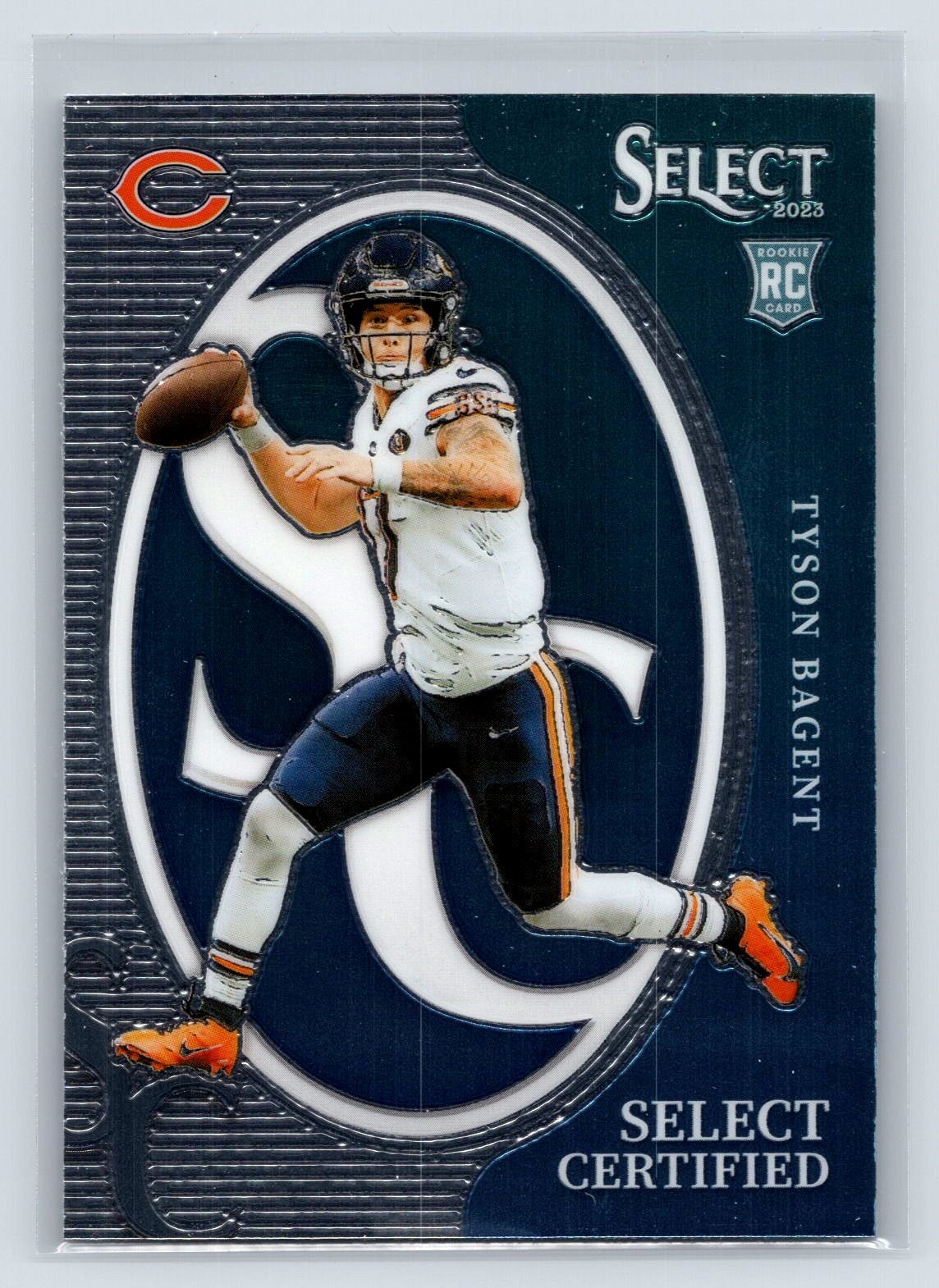 Tyson Bagent 2023 Select #CRO-TBA Certified Rookies Chicago Bears 1-8