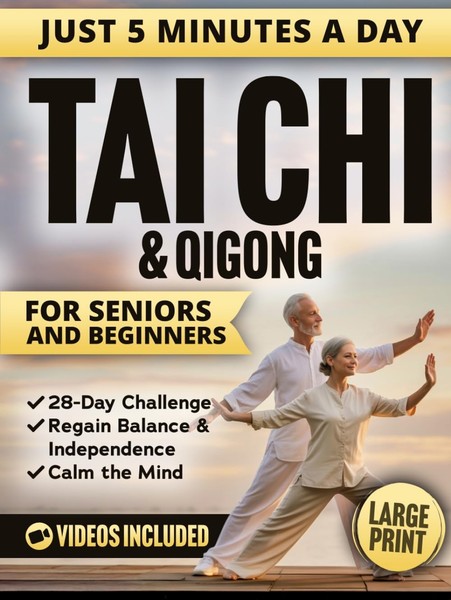 5-Minute Tai Chi & Qigong For Seniors And Beginners: Easy Step-By-Step-image