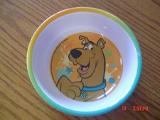 Petit bol vintage Zak Designs Scooby Doo pas pour micro-ondes 1999