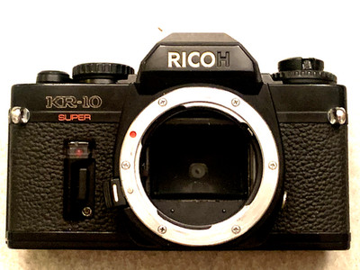 Ricoh KR-10 Super,  35mm-Spiegelreflexkamera mit Pentax K-Bajonett (K-Mount) 