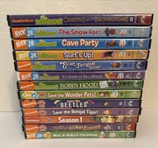 Nickelodeon/Nick Jr. Children TV Show DVD Lot of 13 - Backyardigans Wonder Pets
