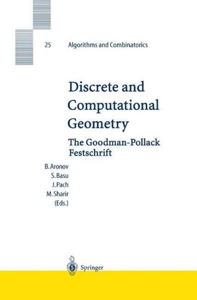 Discrete And Computational Geometry Saugata Basu-image