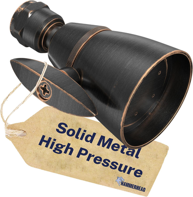 #ad Hammerhead Showers® Solid Metal 2 Inch High Pressure Shower Heads OIL RUBBED B $52.57