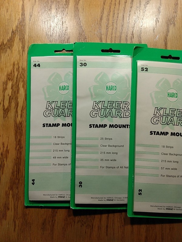 5 Packs Prinz Stamp mounts Sealed 