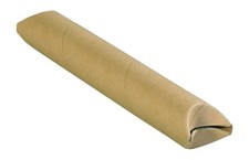 Crimped End Mailing Tubes 2 x 24 Kraft - Pack of 50, Durable Shipping Supplies