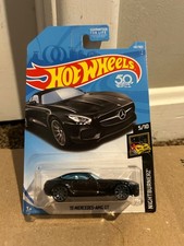 2018 Hot Wheels '15 Mercedes-AMG GT Black Nightburnerz 5/10 142/365
