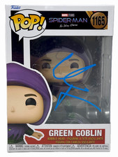 Willem Dafoe Signed Spider-Man Green Goblin Funko Pop Marvel Autograph BAS COA