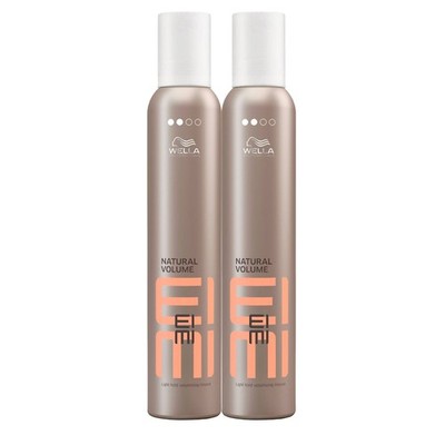 Wella EIMI Natural Volume Styling Mousse 500ml X2