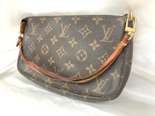 LOUIS VUITTON Monogram Canvas Pochette Accessoires M51980 Pouch Duty Paid Used