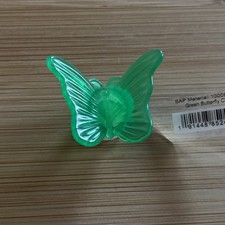 Crocs Jibbitz Green Butterfly Clip 90s 3D Shoe Charm