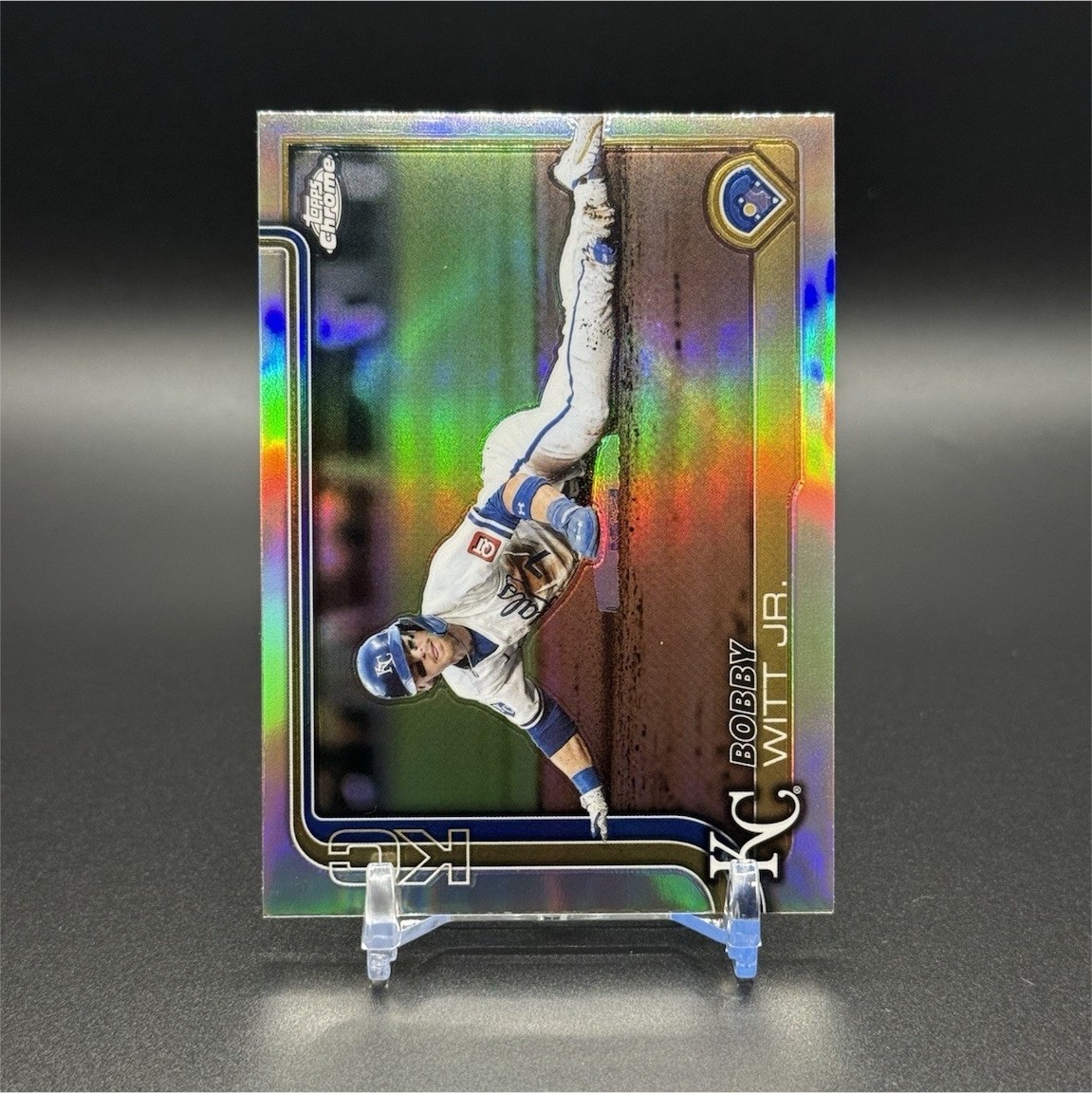 Topps 2025 Chrome Bobby Witt Jr. Image Variation  #93 Royals