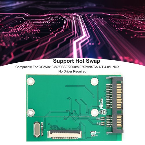 Scheda adattatore da disco rigido seriale CE/ZIF hot swap convertitore da CE a HDD auto CT - Foto 4 di 22