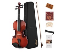 Eastar Violin 4/4 Full Size for Adults, Violin Set for Beginners with Hard Case