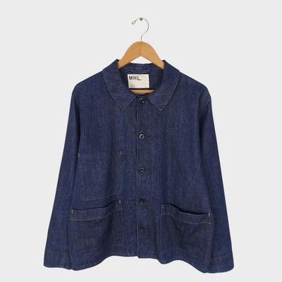 MHL MARGARET HOWELL Herren Canton Overall Made in Japan Denim Chore Jacke