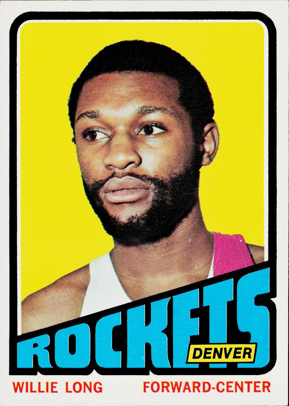 1972-73 Topps Set Break Willie Long #214 Denver Rockets