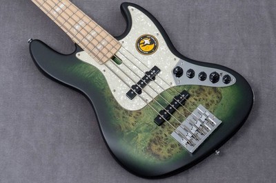 Electric Bass Guitar Sire Marcus Miller V7 ASH-5 REI TGR.S S/N 2N25150496 & Bag