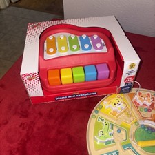 Set of 2 Toddler Games Xylophone Musical Instrument/ Count Learning Toy 18 Mos.