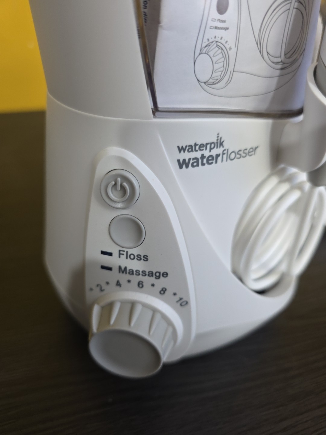 New (No Box) Waterpik Water Flosser Aquarius WP-660C - White Free Ship