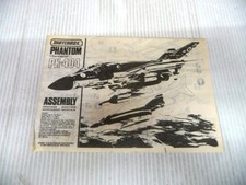 livret d'assemblage du phantom PK-404  matchbox  1/72