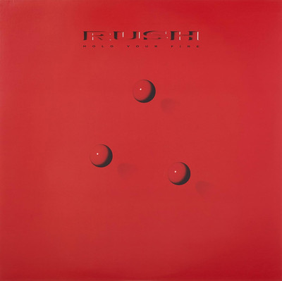 Rush 'Hold Your Fire' LP 180g Schwarzes Vinyl - Neu & Versiegelt