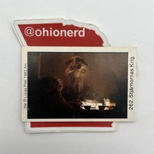 Swedish Stjärnornas Krig Star Wars Dina Idoler Card Yak Face 262 ROTJ 1983