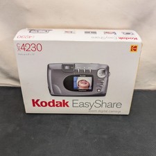 Kodak EasyShare CX4230 2.0MP Digital Camera wBox, Cables, Rapid Charger - Works