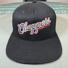 Choppers Original Black Adjustable SnapBack Hat Cap
