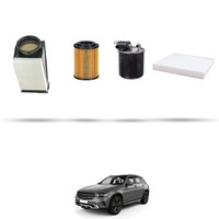 Hoffcar Wartungsset - 4 Filter Kompatibel Mit Mercedes Klasse GLC (X253, C253)
