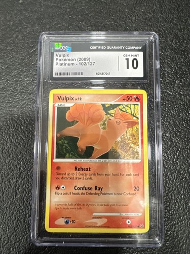 Vulpix graded CGC 10 for sale on eBay