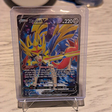 Zacian V 195/202 Sword & Shield Swsh01 UR Full Art Holo Eng HP220 on eBay
