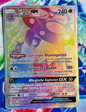 Giflor GX SECRET RAINBOW RARE LIGHT PLAYED 250/236 Pokémon TCG Welten im Wandel