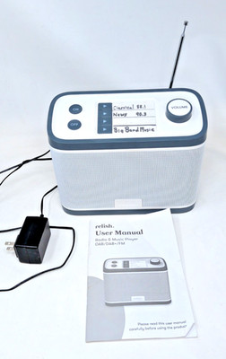 Relish - Simple Portable FM Radio and MP3 Music Player for Seniors, Elderly