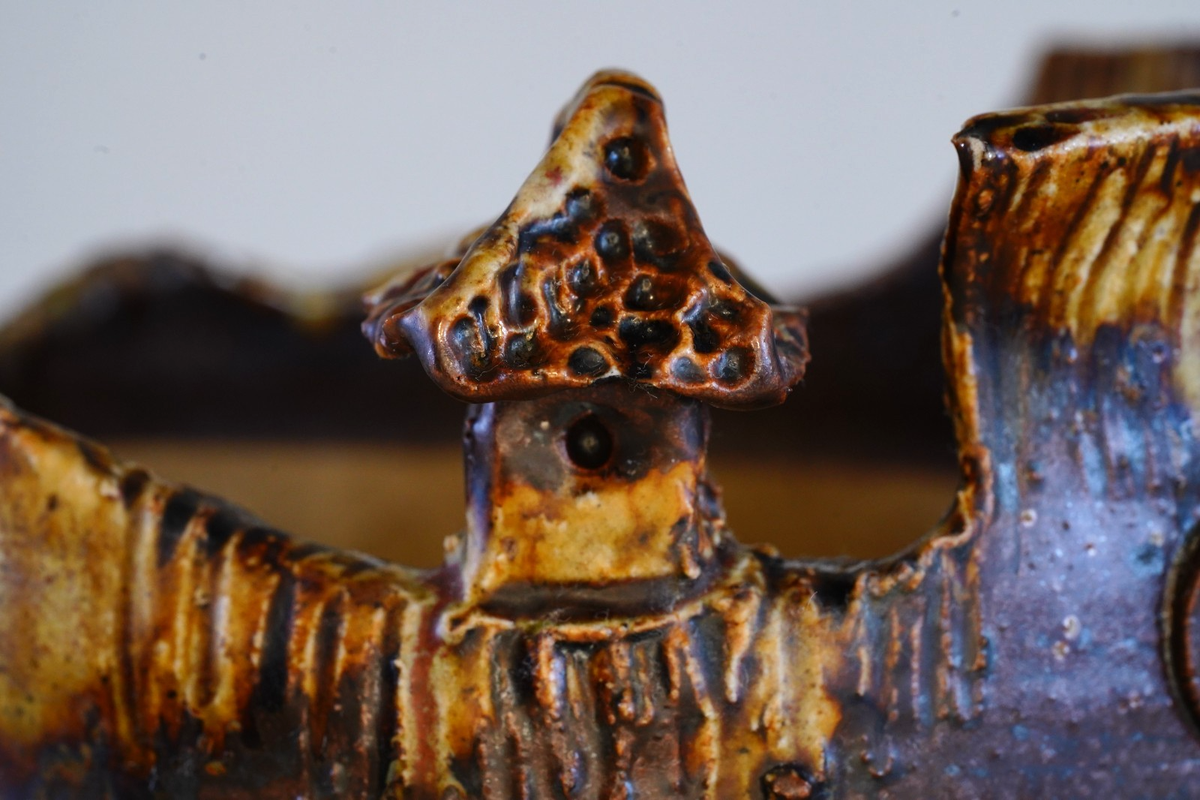 Rare Japanese Bonsai Pot TAIZAN φ5.5