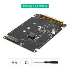 M.2 NGFF Key B SATA SSD to IDE ATA 44Pin Adapter