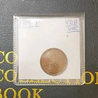 1909 Lincoln Wheat VDB Uncirculated Bronze Small Cent BN