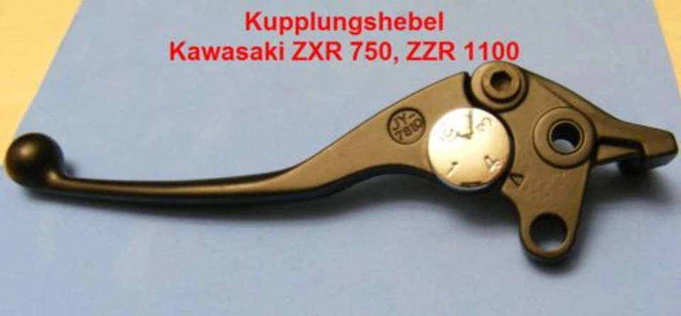 Levier d'embrayage Kawasaki ZZR 1100 Noir ZZR1100 ZXT10C/D ZRX 1100 - Photo 1/1