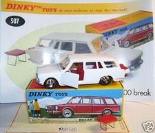 DINKY TOYS ATLAS SIMCA 1500 BREAK REF 507 BOX portes coffre ouvrants IN BOX