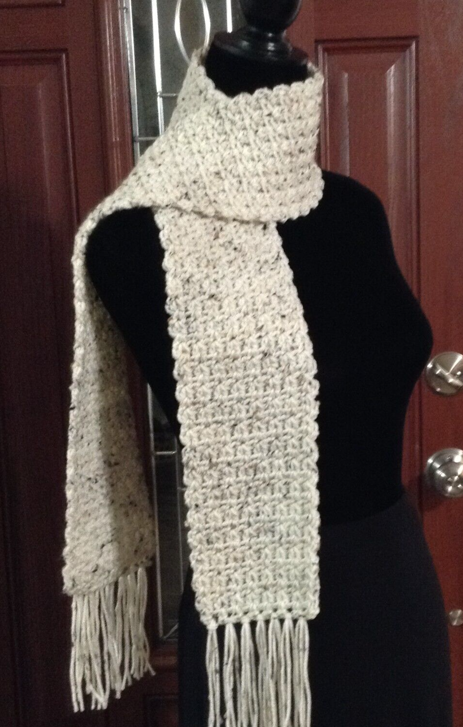 Handmade Crochet Winter Scarf for Women - Soft & Stylish
