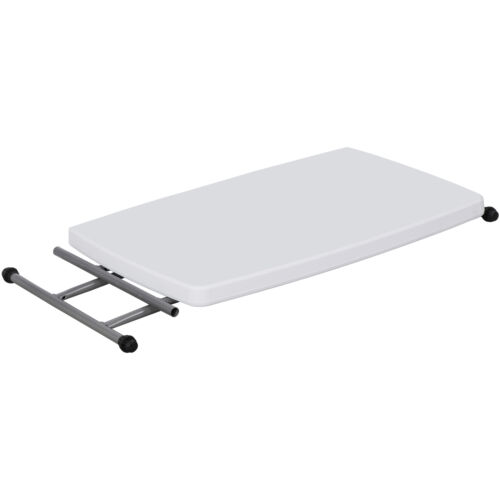 30" Folding Card Table with Resin Top Fold Small Card Table Indoor Outdoor - Picture 6 of 24