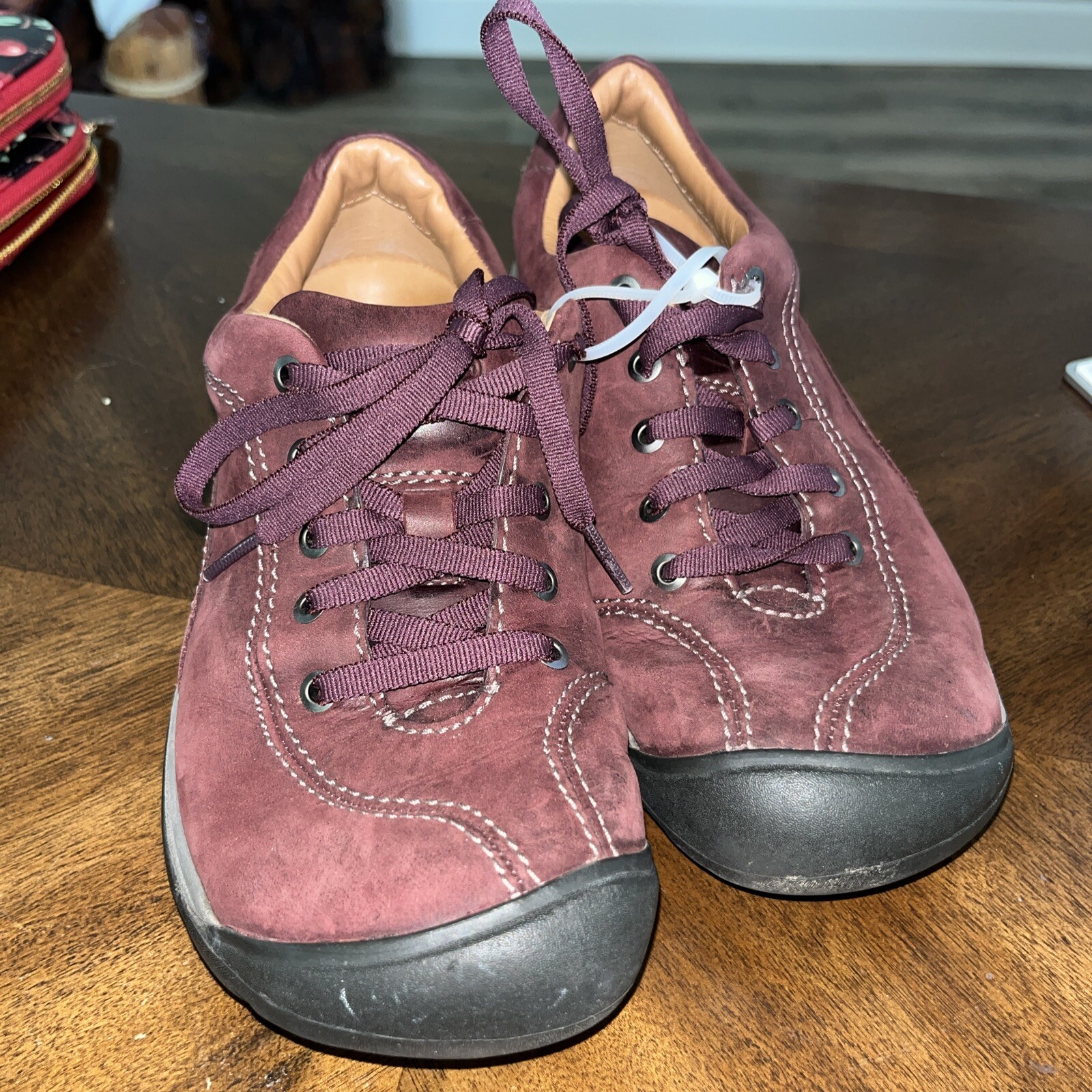 Scarpa casual Keen donna Presidio rossa taglia 6 5 pelle stringata bassa