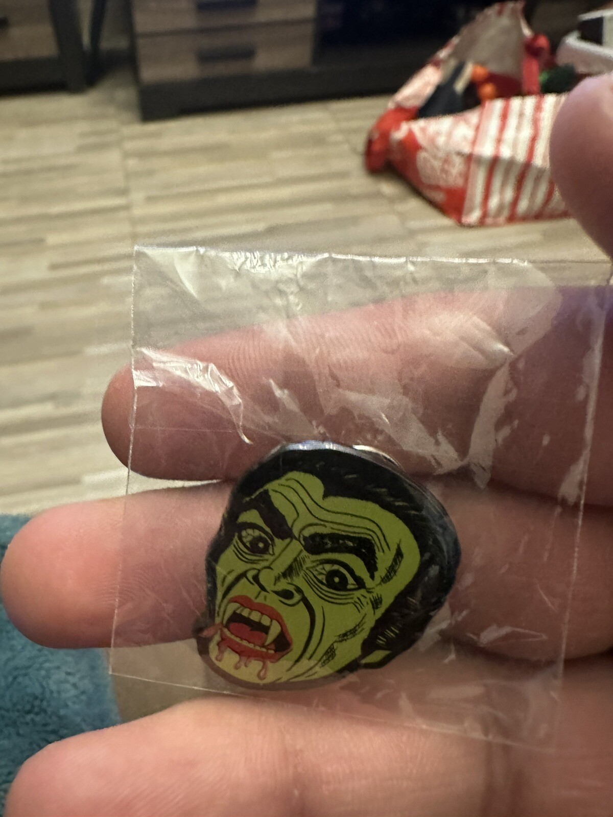 NYCC 2024 NECA Ben Cooper Count Dracula Metal Pin New York Comic Con Exclusive