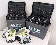 2 Studio Photo Soft Box Lighting Video & Ultra Protection Carrying Bag w/ Bulbs