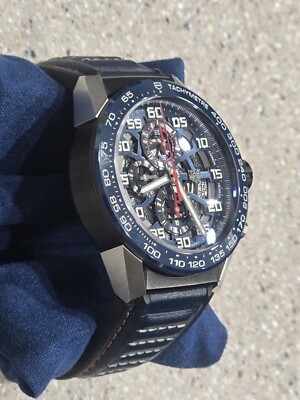Rare TAG Heuer Carrera Calibre HEUER 01 #33 Red Bull Max Verstappen Chrono  Watch